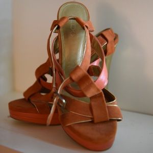 Strap high heel sandals